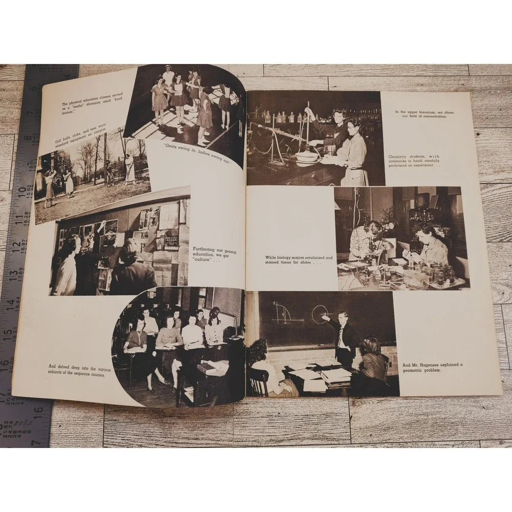 Vintage 1949 Yearbook Saint Xavier College 